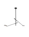 Maytoni Fad Lampa sufitowa LED 800lm 3000K Czarny MOD070CL-L15B3K1