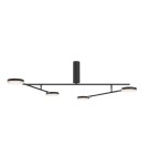 Maytoni Fad Lampa sufitowa LED 1450lm 3000K Czarny MOD070CL-L30B3K Maytoni Fad Lampa sufitowa LED 1450lm 3000K Czarny MOD070CL-L30B3K