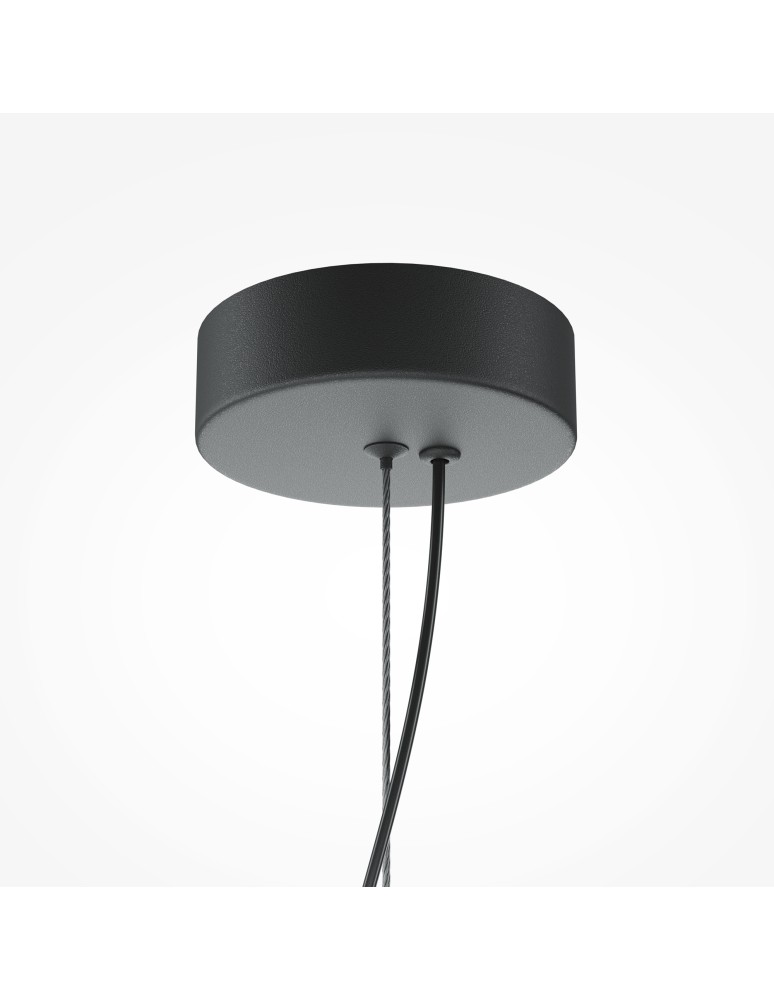 Maytoni Flat Lampa wisząca LED 2480lm 3000K Czerń i mosiądz MOD296PL-L20BS3K Maytoni Flat Lampa wisząca LED 2480lm 3000K Czerń i mosiądz MOD296PL-L20BS3K