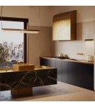 Kinkiety designerskie - Maytoni Flat Lampa ścienna LED 1150lm 3000K Czarny MOD296WL-L10BC3K - product 2