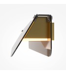 Kinkiety designerskie - Maytoni Flat Lampa ścienna LED 1150lm 3000K Czarny MOD296WL-L10BC3K - product 3