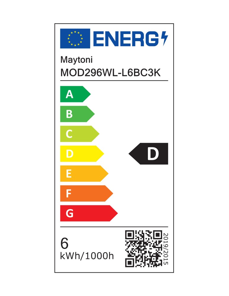 Maytoni Flat Lampa ścienna LED 730lm 3000K Czarny MOD296WL-L6BC3K Maytoni Flat Lampa ścienna LED 730lm 3000K Czarny MOD296WL-L6BC3K
