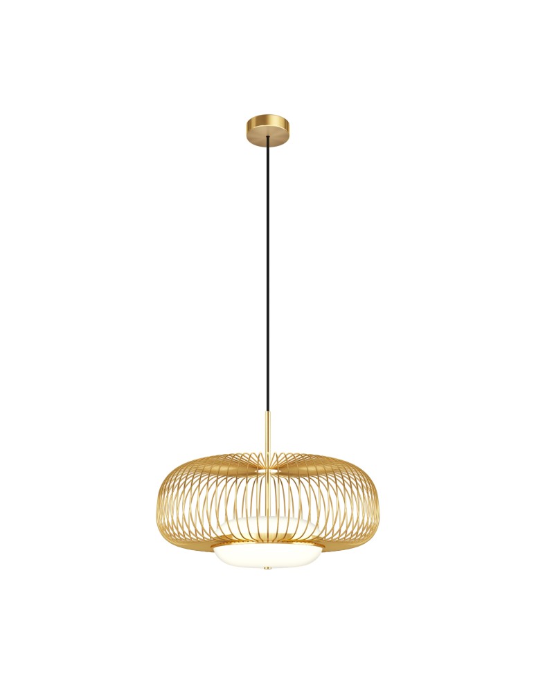 Maytoni Levitation Lampa wisząca LED 500lm 3000K Mosiądz MOD376PL-L30G3K