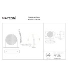 Maytoni Mangata Lampa stołowa LED 250lm 3000K Chrom MOD387TL-L8CH3K Maytoni Mangata Lampa stołowa LED 250lm 3000K Chrom MOD387TL-L8CH3K