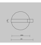 Maytoni Misterio Lampa ścienna LED 650lm 2700K Czarny MOD379WL-L6B2.7K Maytoni Misterio Lampa ścienna LED 650lm 2700K Czarny MOD379WL-L6B2.7K