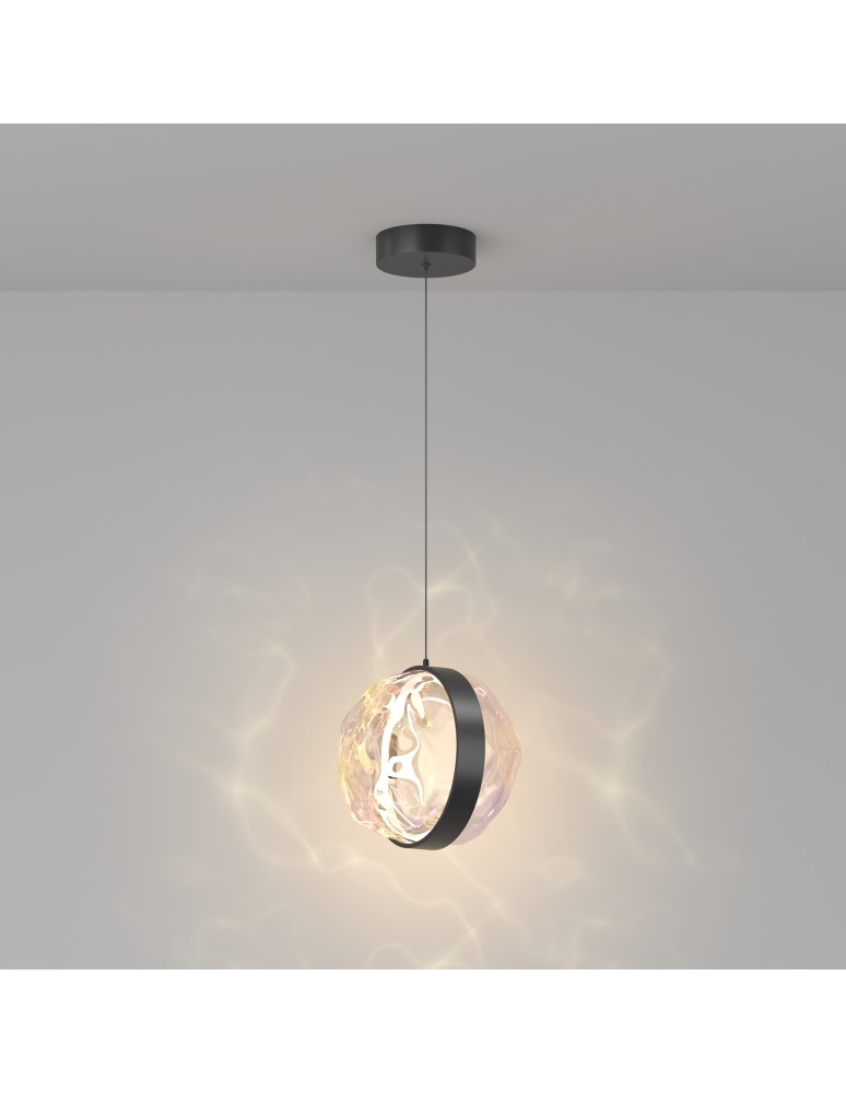 Maytoni Misterio Lampa wisząca LED 650lm 2700K Czarny MOD379PL-L6B2.7K Maytoni Misterio Lampa wisząca LED 650lm 2700K Czarny MOD379PL-L6B2.7K