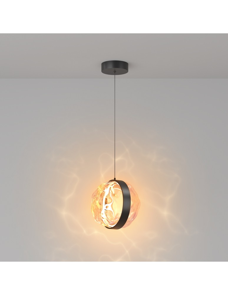 Maytoni Misterio Lampa wisząca LED 650lm 2700K Czarny MOD379PL-L6B2.7K Maytoni Misterio Lampa wisząca LED 650lm 2700K Czarny MOD379PL-L6B2.7K
