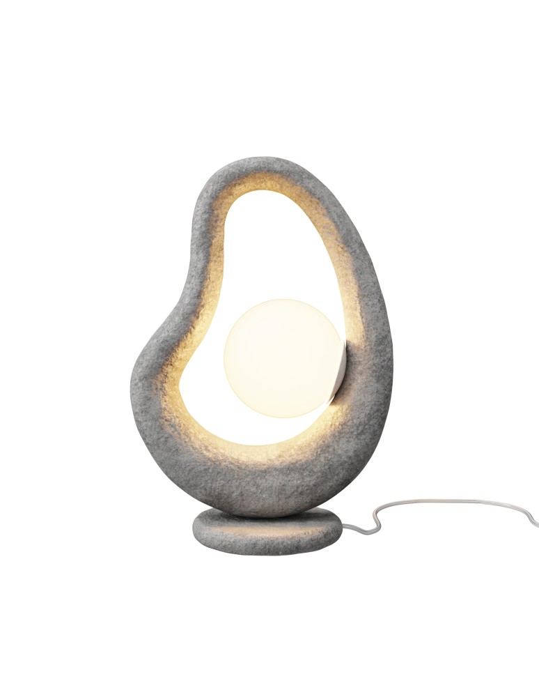 Maytoni Opus Lampa stołowa 1xG9 Szary MOD380TL-01GR