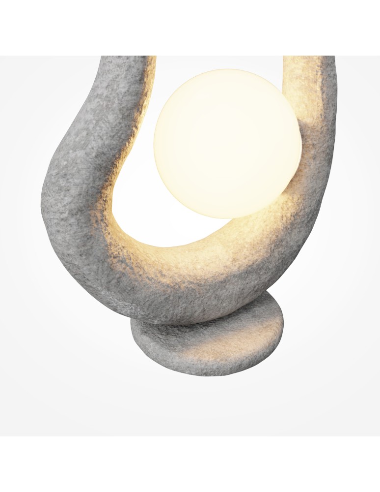 Maytoni Opus Lampa stołowa 1xG9 Szary MOD380TL-01GR