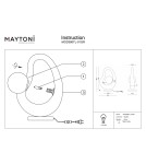 Lampy stołowe - Maytoni Opus Lampa stołowa 1xG9 Szary MOD380TL-01GR - product 7