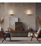 Kinkiety designerskie - Maytoni Ornate Lampa ścienna LED 50lm 3000K Mosiądz MOD318WL-L3BS3K - product 3