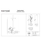 Maytoni Ornate Lampa ścienna LED 50lm 3000K Chrom MOD318WL-L3CH3K Maytoni Ornate Lampa ścienna LED 50lm 3000K Chrom MOD318WL-L3CH3K