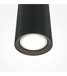 Lampy wiszące rurki - Maytoni Pro Focus Lampa wisząca 1xGU10 Czarny MOD161PL-01B1 - product 7