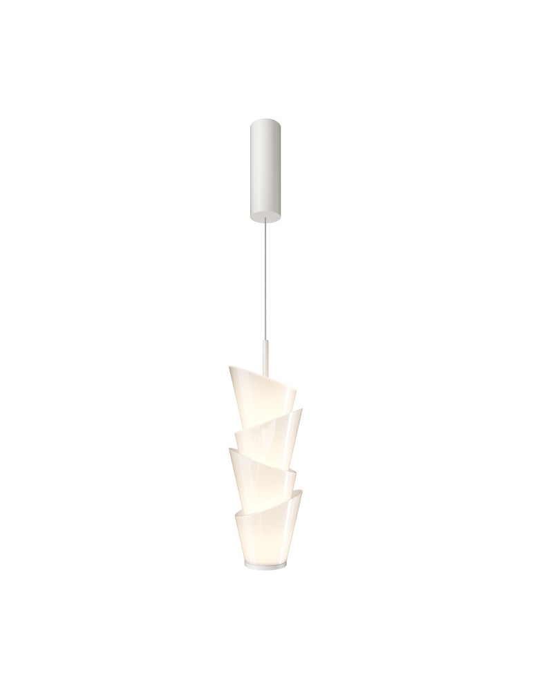 Maytoni Seoul Lampa wisząca LED 2000lm 3000K Biały MOD374PL-L28W3K Maytoni Seoul Lampa wisząca LED 2000lm 3000K Biały MOD374PL-L28W3K