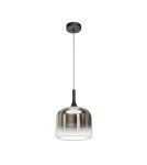 Lampy wiszące pojedyncze - Maytoni Spirito Lampa wisząca LED 1600lm 3000K Czarny MOD286PL-L18B3K - product 1