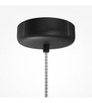 Lampy wiszące pojedyncze - Maytoni Spirito Lampa wisząca LED 1600lm 3000K Czarny MOD286PL-L18B3K - product 5