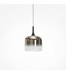 Lampy wiszące pojedyncze - Maytoni Spirito Lampa wisząca LED 1600lm 3000K Czarny MOD286PL-L18B3K - product 8