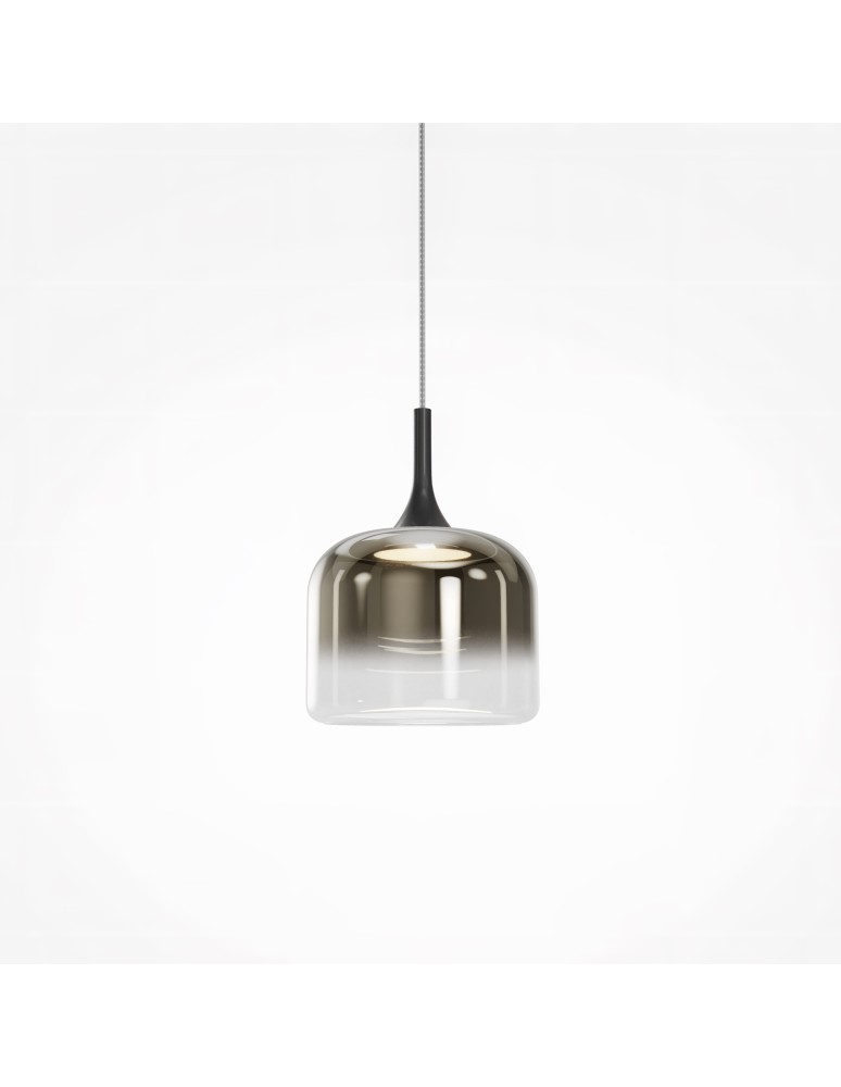 Maytoni Spirito Lampa wisząca LED 1600lm 3000K Czarny MOD286PL-L18B3K