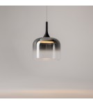 Lampy wiszące pojedyncze - Maytoni Spirito Lampa wisząca LED 1600lm 3000K Czarny MOD286PL-L18B3K - product 9