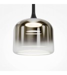 Lampy wiszące pojedyncze - Maytoni Spirito Lampa wisząca LED 1600lm 3000K Czarny MOD286PL-L18B3K - product 10