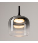 Lampy wiszące pojedyncze - Maytoni Spirito Lampa wisząca LED 1600lm 3000K Czarny MOD286PL-L18B3K - product 11
