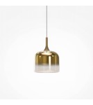 Lampy wiszące pojedyncze - Maytoni Spirito Lampa wisząca LED 1600lm 3000K Złoty MOD286PL-L18G3K - product 9