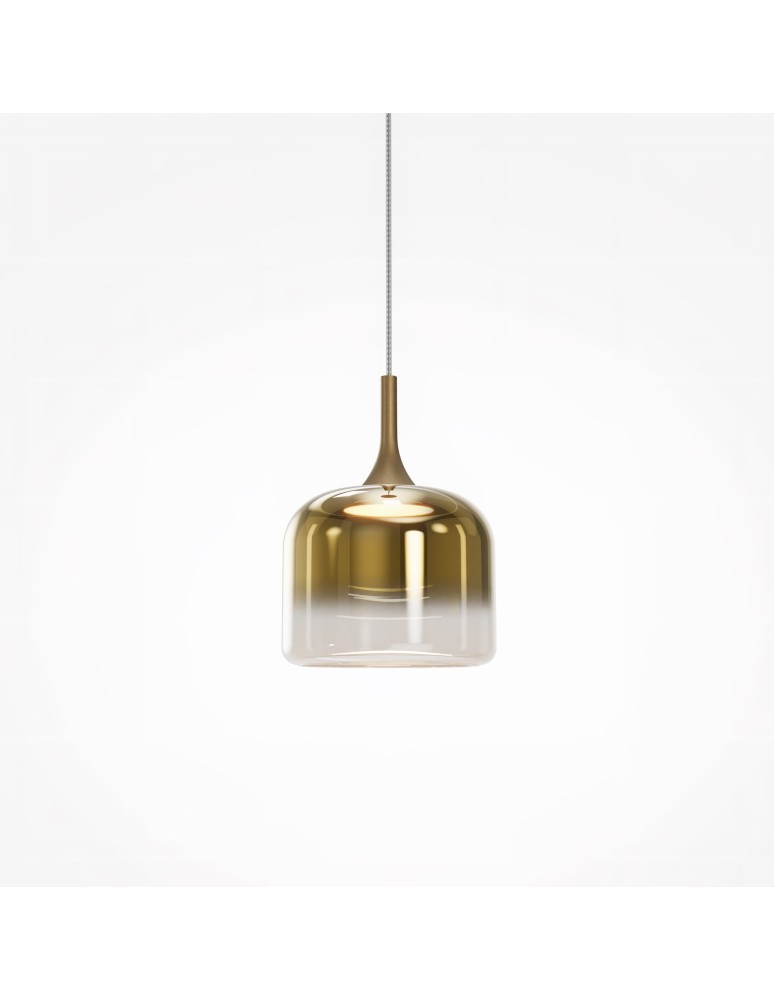 Maytoni Spirito Lampa wisząca LED 1600lm 3000K Złoty MOD286PL-L18G3K