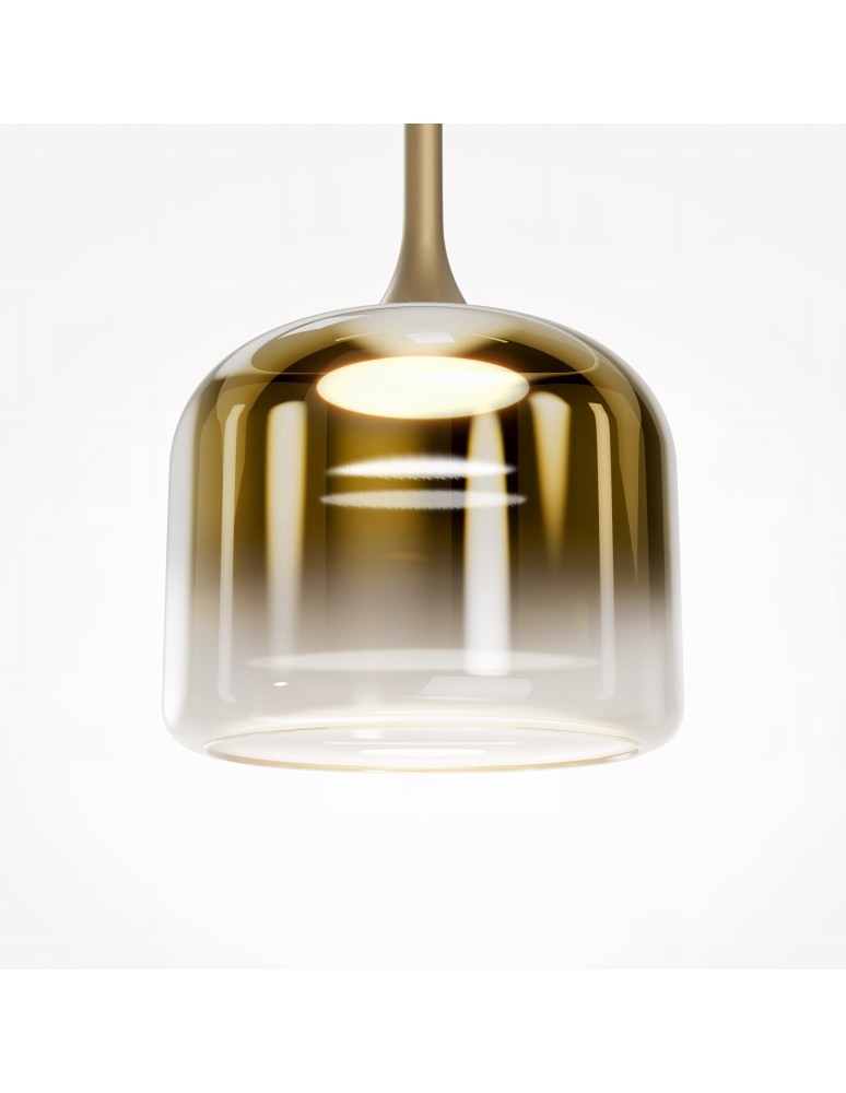 Maytoni Spirito Lampa wisząca LED 1600lm 3000K Złoty MOD286PL-L18G3K