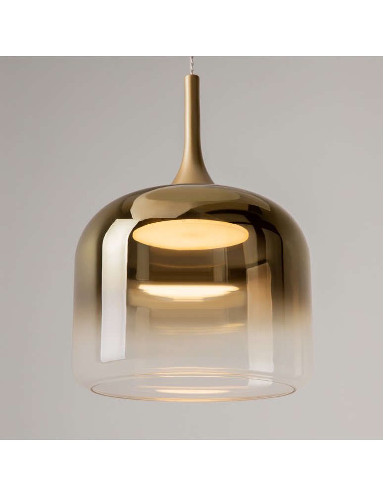 Maytoni Spirito Lampa wisząca LED 1600lm 3000K Złoty MOD286PL-L18G3K