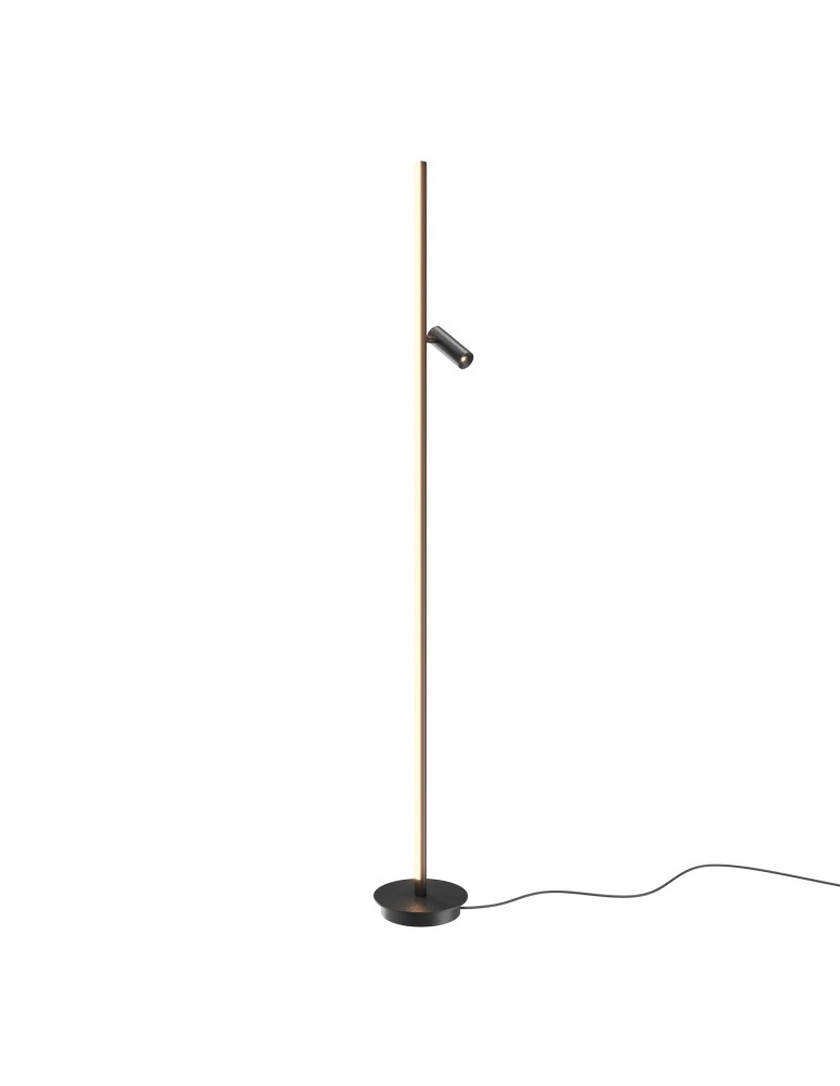 Maytoni Thin Lampa podłogowa LED 800lm 3000K Czarny MOD395FL-L28B3K Maytoni Thin Lampa podłogowa LED 800lm 3000K Czarny MOD395FL-L28B3K