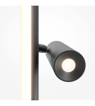 Maytoni Thin Lampa podłogowa LED 800lm 3000K Czarny MOD395FL-L28B3K Maytoni Thin Lampa podłogowa LED 800lm 3000K Czarny MOD395FL-L28B3K
