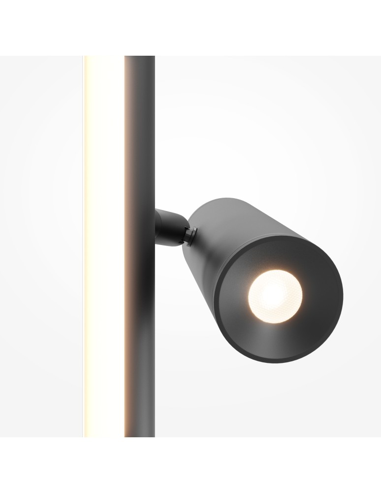 Maytoni Thin Lampa podłogowa LED 800lm 3000K Czarny MOD395FL-L28B3K Maytoni Thin Lampa podłogowa LED 800lm 3000K Czarny MOD395FL-L28B3K