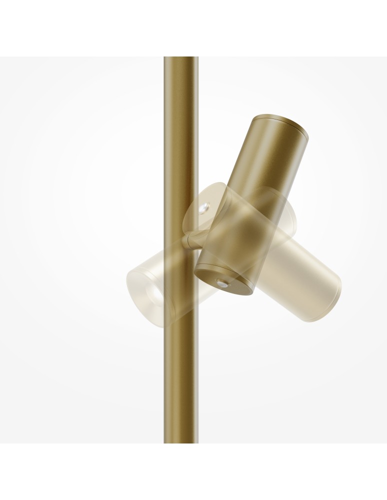 Maytoni Thin Lampa podłogowa LED 800lm 3000K Mosiądz MOD395FL-L28BS3K Maytoni Thin Lampa podłogowa LED 800lm 3000K Mosiądz MOD395FL-L28BS3K