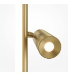 Maytoni Thin Lampa podłogowa LED 800lm 3000K Mosiądz MOD395FL-L28BS3K Maytoni Thin Lampa podłogowa LED 800lm 3000K Mosiądz MOD395FL-L28BS3K