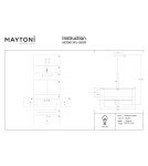 Maytoni Bergamo Lampa wisząca 5xE27 Czarny MOD613PL-05GR Maytoni Bergamo Lampa wisząca 5xE27 Czarny MOD613PL-05GR