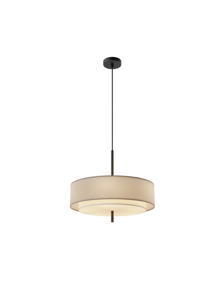 Maytoni Bergamo Lampa wisząca 5xE27 Czarny MOD613PL-05GR1