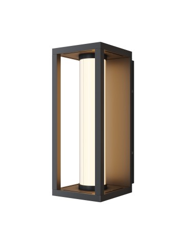 Maytoni Expo Zewnętrzna Lampa Ścienna LED 650lm 3000K Czarny O480WL-L12B3K
