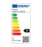 Maytoni Flare Zewnętrzna Stojąca z Klinem LED 250lm 3000K Grafit O487FL-L3GF3K Maytoni Flare Zewnętrzna Stojąca z Klinem LED 250lm 3000K Grafit O487FL-L3GF3K