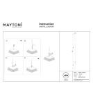 Maytoni Flare Zewnętrzna Stojąca z Klinem LED 250lm 3000K Grafit O487FL-L3GF3K1 Maytoni Flare Zewnętrzna Stojąca z Klinem LED 250lm 3000K Grafit O487FL-L3GF3K1
