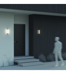 Maytoni Rounge Zewnętrzna Lampa Ścienna LED 600lm 3000K Czarny O482WL-L12B3K Maytoni Rounge Zewnętrzna Lampa Ścienna LED 600lm 3000K Czarny O482WL-L12B3K