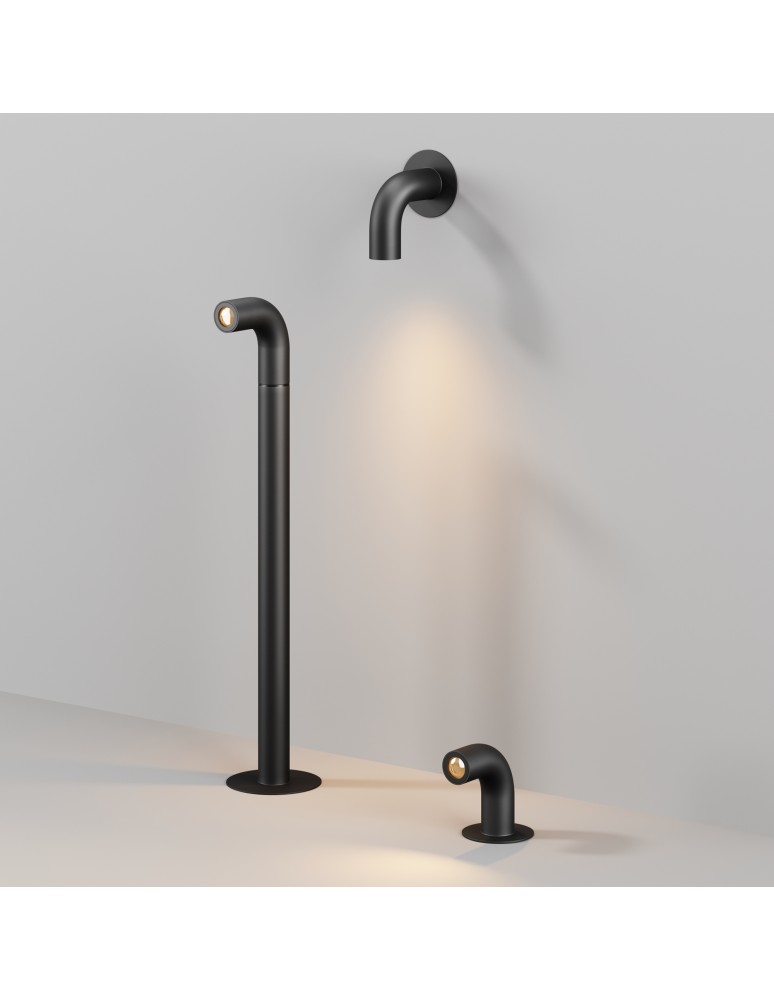 Maytoni Sleek Zewnętrzna Stojąca Słupek Ogrodowy Niski LED 150lm 3000K Grafit O477FL-L2GF3K1 Maytoni Sleek Zewnętrzna Stojąca Słupek Ogrodowy Niski LED 150lm 3000K Grafit O477FL-L2GF3K1
