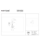 Maytoni Sleek Zewnętrzna Stojąca Słupek Ogrodowy Niski LED 150lm 3000K Grafit O477FL-L2GF3K1 Maytoni Sleek Zewnętrzna Stojąca Słupek Ogrodowy Niski LED 150lm 3000K Grafit O477FL-L2GF3K1
