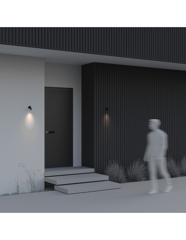 Maytoni Sleek Zewnętrzna Lampa Ścienna LED 150lm 3000K Grafit O477WL-L2GF3K Maytoni Sleek Zewnętrzna Lampa Ścienna LED 150lm 3000K Grafit O477WL-L2GF3K