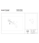 Maytoni Sleek Zewnętrzna Lampa Ścienna LED 150lm 3000K Grafit O477WL-L2GF3K Maytoni Sleek Zewnętrzna Lampa Ścienna LED 150lm 3000K Grafit O477WL-L2GF3K