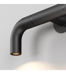 Kinkiety zewnętrzne - Maytoni Sleek Zewnętrzna Lampa Ścienna LED 300lm 3000K Grafit O477WL-L4GF3K - product 7