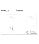 Maytoni Sleek Zewnętrzna Stojąca Słupek Ogrodowy Podwójny Ruchomy LED 300lm 3000K Grafit O477FL-L4GF3K Maytoni Sleek Zewnętrzna Stojąca Słupek Ogrodowy Podwójny Ruchomy LED 300lm 3000K Grafit O477FL-L4GF3K