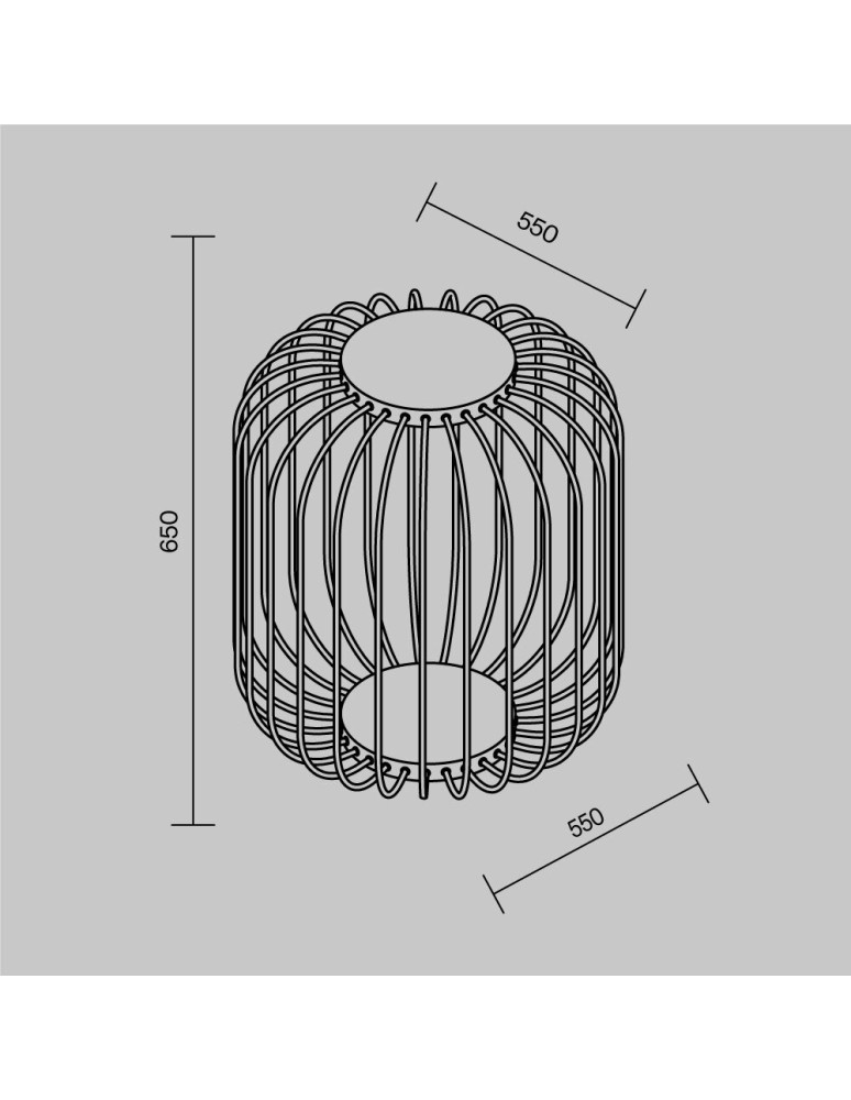 Maytoni Wisp Zewnętrzna Stojąca Ogrodowa Dekoracyjna LED 850lm 3000K Grafit O478FL-L18GF3K Maytoni Wisp Zewnętrzna Stojąca Ogrodowa Dekoracyjna LED 850lm 3000K Grafit O478FL-L18GF3K