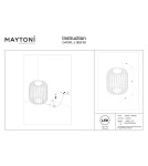 Maytoni Wisp Zewnętrzna Stojąca Ogrodowa Dekoracyjna LED 850lm 3000K Grafit O478FL-L18GF3K Maytoni Wisp Zewnętrzna Stojąca Ogrodowa Dekoracyjna LED 850lm 3000K Grafit O478FL-L18GF3K