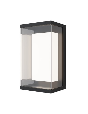 Maytoni Baker Street Zewnętrzna Lampa Ścienna LED 420lm 3000K Czarny O021WL-L10B3K