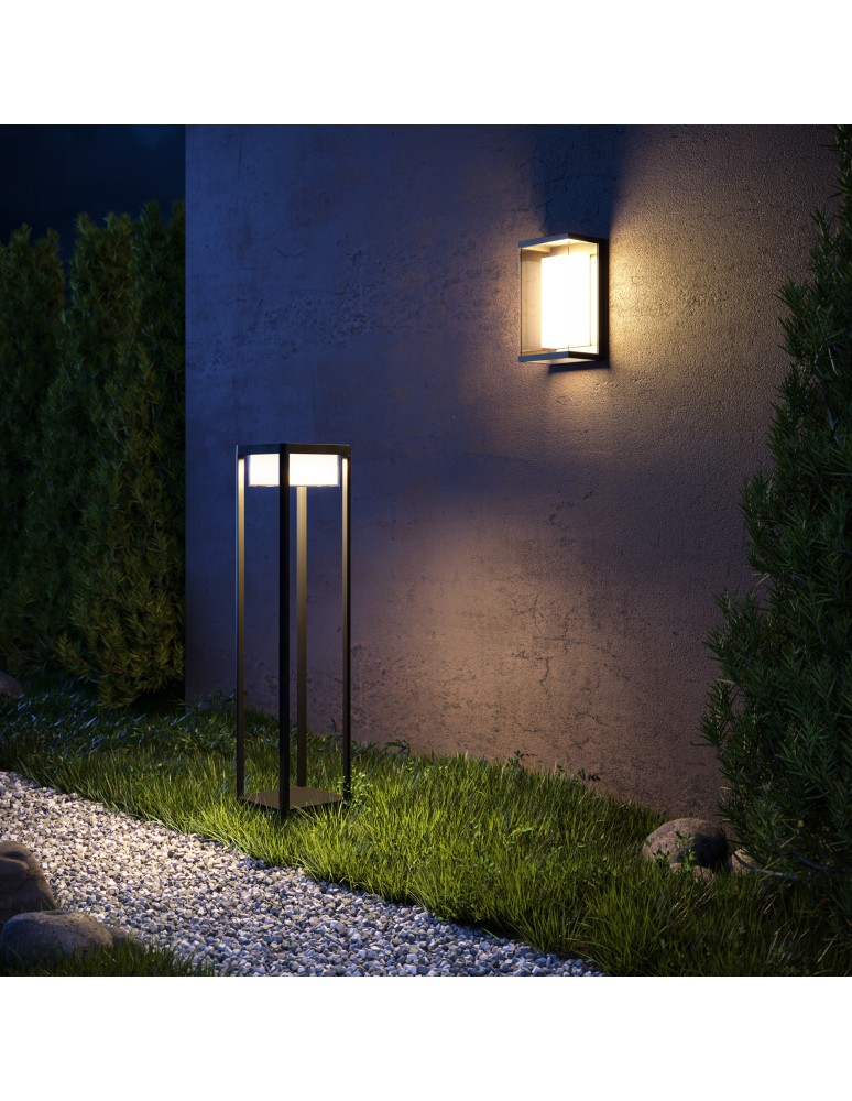 Maytoni Baker Street Zewnętrzna Lampa Ścienna LED 420lm 3000K Czarny O021WL-L10B3K Maytoni Baker Street Zewnętrzna Lampa Ścienna LED 420lm 3000K Czarny O021WL-L10B3K